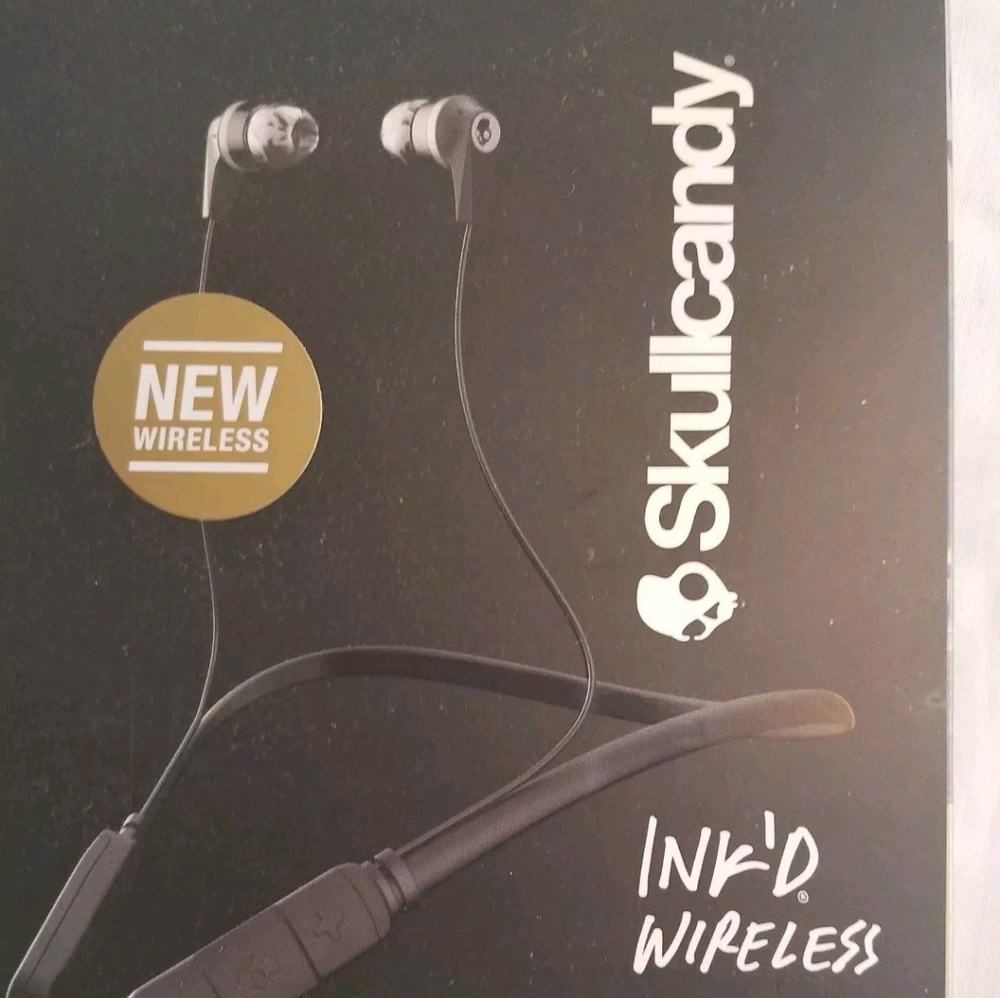 Skull💀Candy inked wireless headset